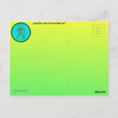 Aquarius Briefkaart (Achterkant)