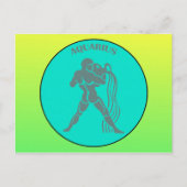 Aquarius Briefkaart (Voorkant)