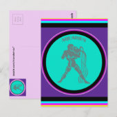 Aquarius Briefkaart (Voorkant / Achterkant)