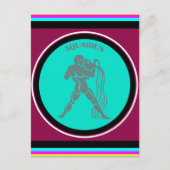 Aquarius Briefkaart (Voorkant)