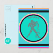 Aquarius Briefkaart (Voorkant / Achterkant)