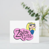 Aquarius Briefkaart (Staand voorkant)