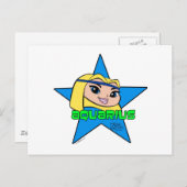 Aquarius Briefkaart (Voorkant / Achterkant)