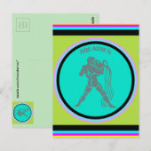 Aquarius Briefkaart (Voorkant / Achterkant)
