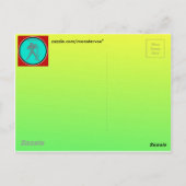 Aquarius Briefkaart (Achterkant)