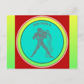 Aquarius Briefkaart (Voorkant)