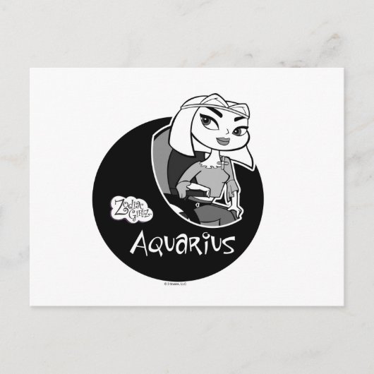 Aquarius Briefkaart (Voorkant)