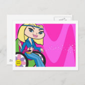 Aquarius Briefkaart (Voorkant / Achterkant)