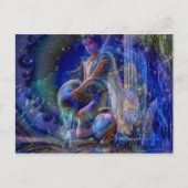 Aquarius Briefkaart (Voorkant)