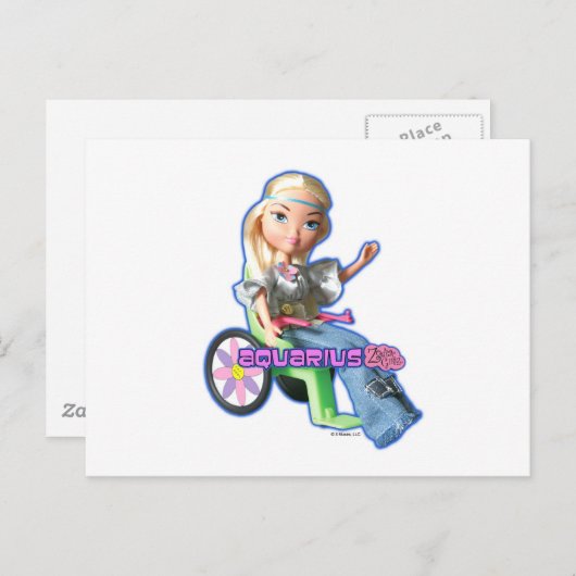 Aquarius Briefkaart (Voorkant / Achterkant)