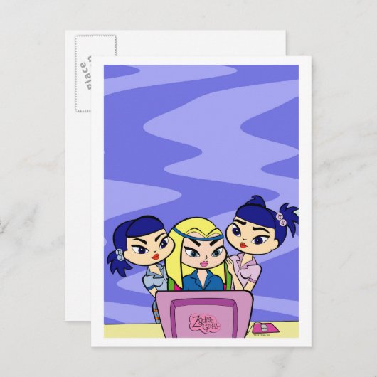 Aquarius Briefkaart (Voorkant / Achterkant)