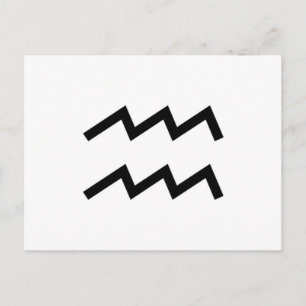 Aquarius Briefkaart