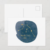 Aquarius Briefkaart (Voorkant / Achterkant)