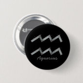 Aquarius Button (Voorkant /achterkant)