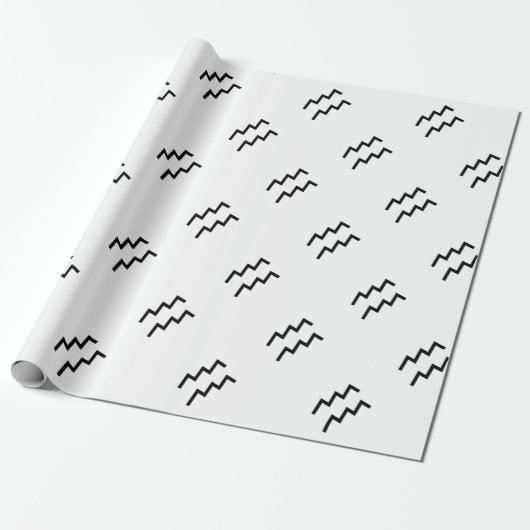 Aquarius Cadeaupapier (Uitgerold)