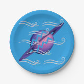 Aquarius cake bord (Voorkant)