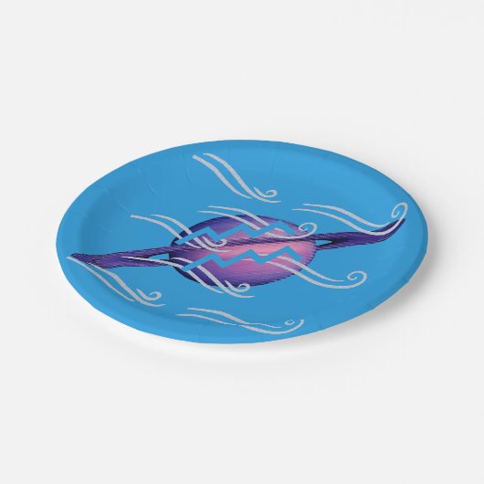 Aquarius cake bord (Gekanteld)