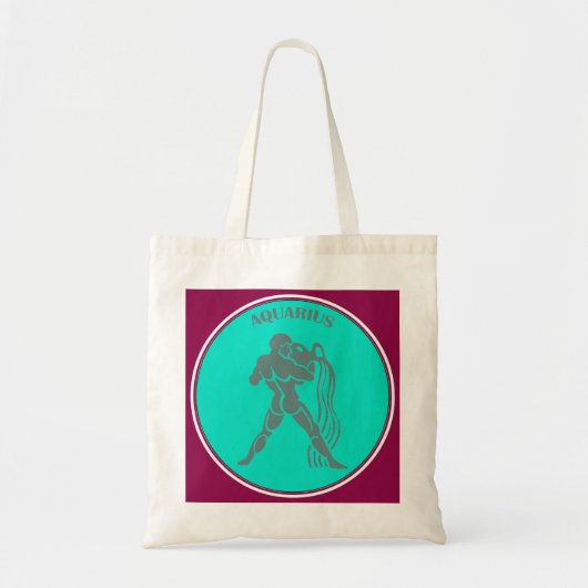 Aquarius Canvas tas (Voorkant)