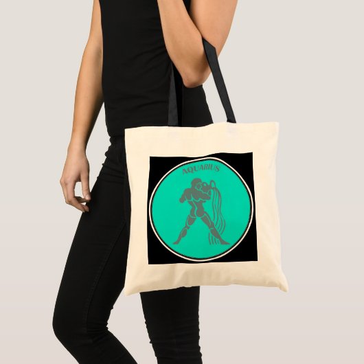 Aquarius Canvas tas (Voorkant (product))