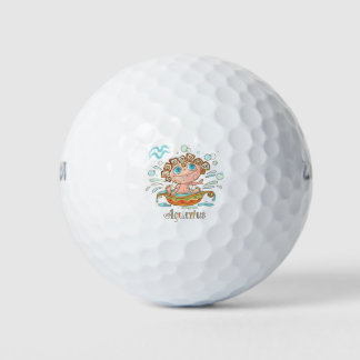 Aquarius Cartoon Baby Golfballen