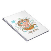 Aquarius Cartoon Baby Notitieboek (Rechterzijde)