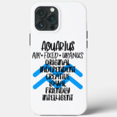Aquarius Case-Mate iPhone Case (Achterkant)