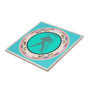 Aquarius Ceramic Tile Tegeltje