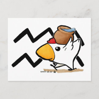 Aquarius Chicken Briefkaart