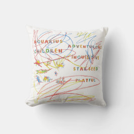 Aquarius Child Zodiac Pillow Kussen