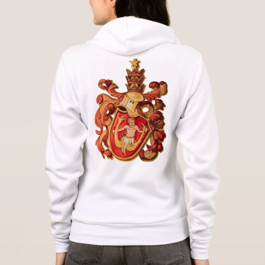 Aquarius Coat of Arms Hoodie Jacket (Achterkant)