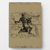  Aquarius Constellation door Hevelius 1690 Fotoplaat (voorkant)