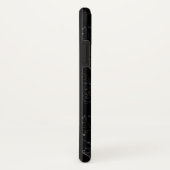 Aquarius Constellation Hevelius 1690 on Black Case-Mate iPhone Case (Achterkant/rechts)