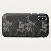 Aquarius Constellation Hevelius 1690 on Black Case-Mate iPhone Case (Achterkant (horizontaal))
