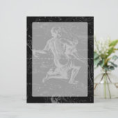  Aquarius Constellation Hevelius circa 1690 (Staand voorkant)