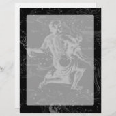  Aquarius Constellation Hevelius circa 1690 (Voorkant / Achterkant)