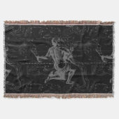  Aquarius Constellation Hevelius circa 1690 Deken (Voorkant)