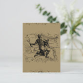 Aquarius Constellation Map door Hevelius Briefkaart (Staand voorkant)