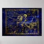 aquarius constellation poster (Voorkant)