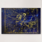 aquarius constellation puzzle legpuzzel (Horizontaal)