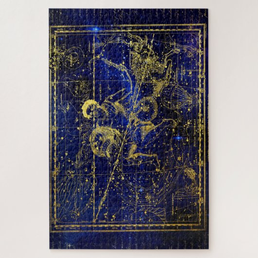 aquarius constellation puzzle legpuzzel (Verticaal)