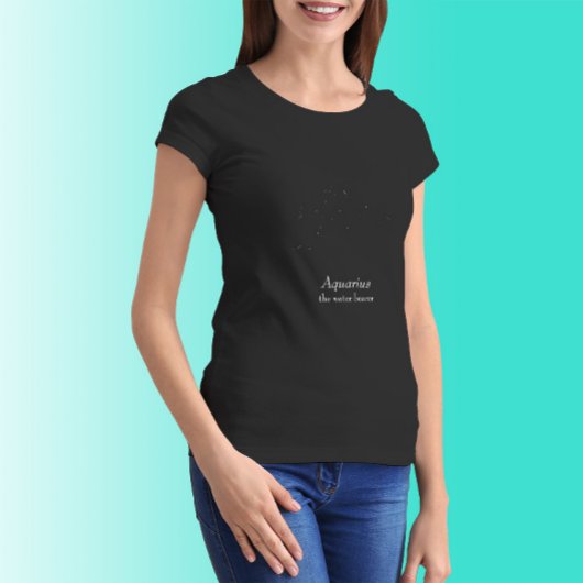 Aquarius Constellation T-shirt