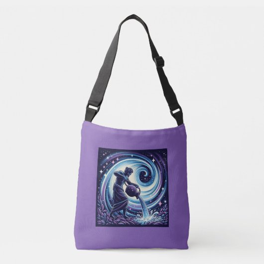 Aquarius Crossbody Tas (Voorkant)