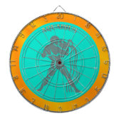 Aquarius Dart Board Dartbord (Voorkant)