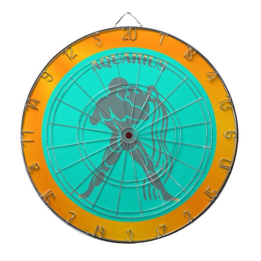 Aquarius Dart Board Dartbord (Voorkant)