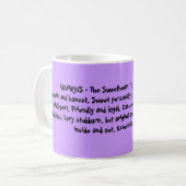 AQUARIUS - De liefhebber ~ ( 20 - 18 feb. )... Koffiemok (Voorkant links)