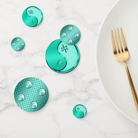 Aquarius de waterdrager confetti (Groep)