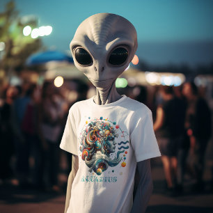 Aquarius de waterdrager dierentuin t-shirt