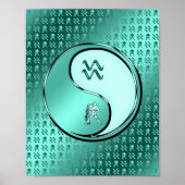 Aquarius de waterdrager poster (Voorkant)