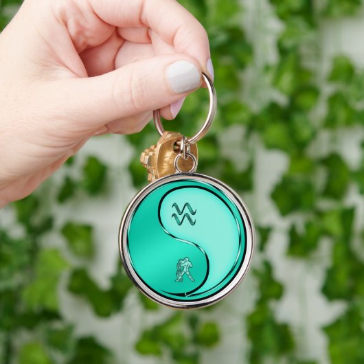 Aquarius de waterdrager sleutelhanger (Hand)