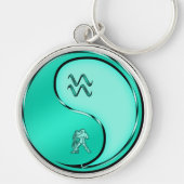 Aquarius de waterdrager sleutelhanger (Voorkant)